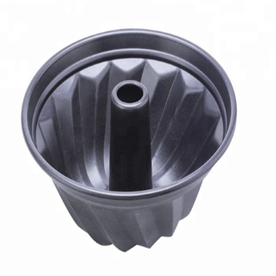                  Custom Non-Stick Aluminum Alloy Hollow Round Baking Cake Mold             