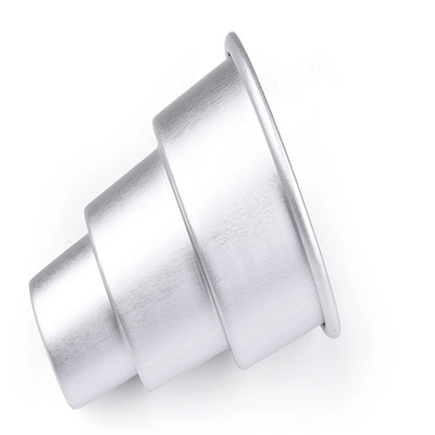                  High Quality Aluminium Alloy Round Carbon Steel Bottom Cake Mold             