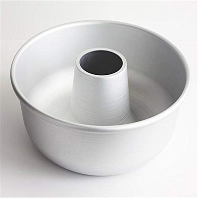 RK Bakeware China Foodservice NSF Aluminum Chimney Shape Cake Pan Aluminum Angel Cake Pan