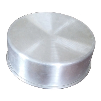 6*2 inch aluminum round non removable bottom cake pan