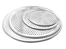 13 inch aluminum alloy pizza pan bandejas para piizza redonda de delikli pizza tepsisi oven aluminum pizza pan