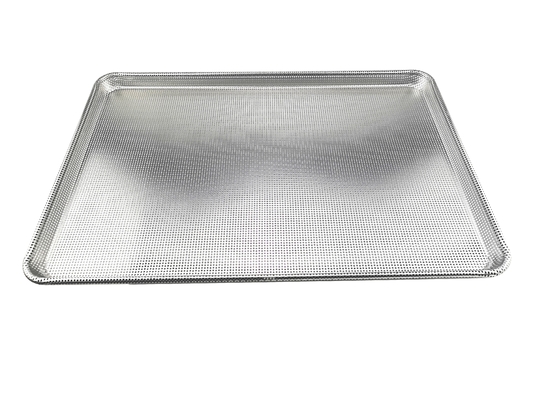 Full perforated baking bread pan burger or hamburger or hot dog non-stick bun baking pan aluminium bread pan