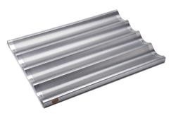 commercial 4/5/6 bakeware slotted aluminum perforated french bread metal baking pan baking equipment baguette baking tray