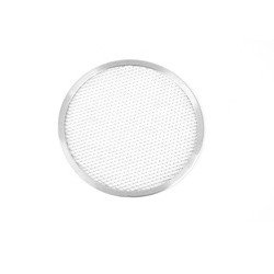 6 inch - 22 inch round aluminum pizza screen mesh pizza tray perforated pizza pan baking tray baking pan