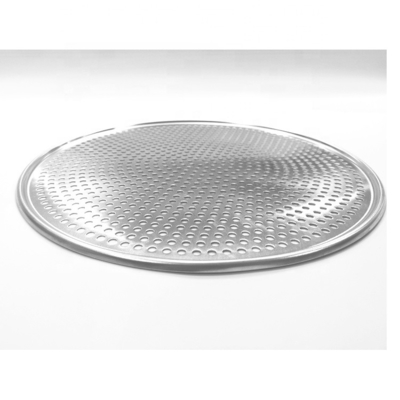 8 inch-18 inch perforated round aluminum pizza pan punched pizza tray baking tray