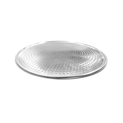 13 inch perforated round aluminum pizza pan punched pizza tray with holes baking tray