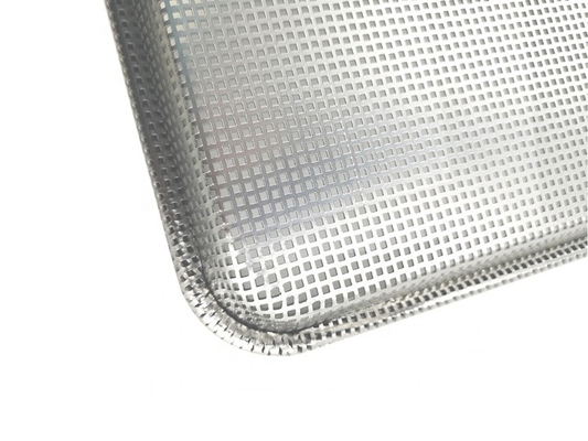 26&quot;*18&quot;*1&quot; Full perforated baking bread tray burger or hamburger or hot dog non-stick bun baking pan aluminium bread pan