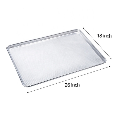 26&quot;*18&quot;*1&quot; 1.2mm Full perforated baking bread tray burger or hamburger or hot dog bun baking pan aluminium bread pan