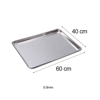 40x60cm Baking Tray Metal Baking Sheet Wire-In-The-Rim Sheet Pan Aluminum Trays Bakery Pan 1mm