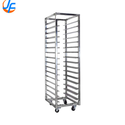 RK Bakeware China-600*400 Stainless Steel Sinmag Double Oven Rack Baking Tray Trolley