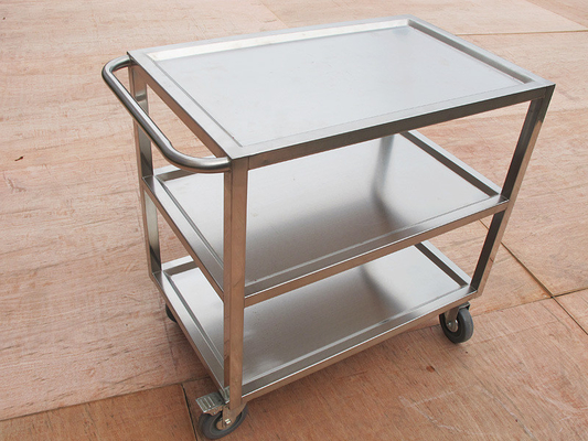 RK Bakeware China Foodservice NSF 15 Tiers Miwi Oven Rack Stainless Steel Baking Tray Trolley