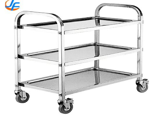 RK Bakeware China Foodservice NSF Custom 800 600 Revent Oven Rack Baking Tray Trolley , 201/304/316 Tray Serving Trolley