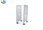RK Bakeware China Foodservice NSF Custom GN1/1 Rational Oven Rack Stainless Steel Baking Tray Trolley