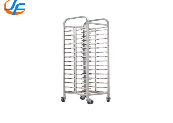 RK Bakeware China Foodservice NSF Custom GN1/1 Rational Oven Rack Stainless Steel Baking Tray Trolley