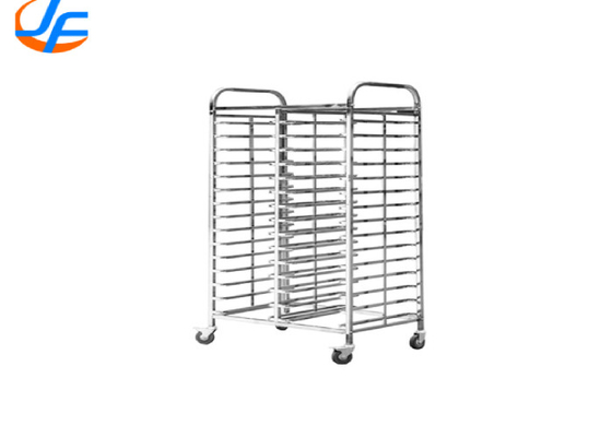 RK Bakeware China Foodservice NSF Custom GN1/1 Rational Oven Rack Stainless Steel Baking Tray Trolley