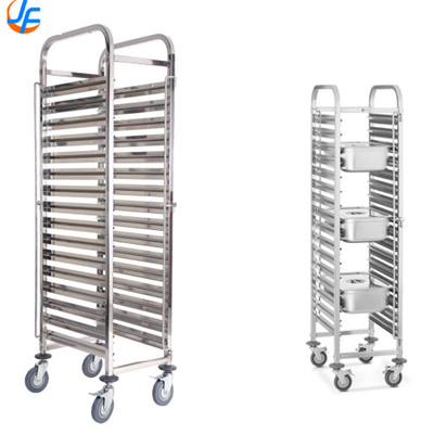 RK Bakeware China-Double Section Side Load Aluminum Bun Pan Oven Rack - 60 Pan