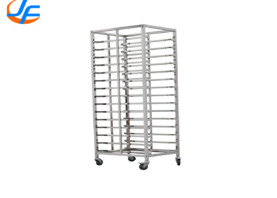 RK Bakeware China Foodservice NSF Custom stainless Steel Nesting Baking Tray Trolley Oven Rack Bakery Pan Trolley
