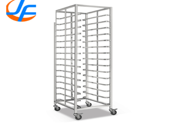 RK Bakeware China Foodservice NSF Custom stainless Steel Nesting Baking Tray Trolley Oven Rack Bakery Pan Trolley