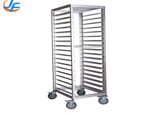 RK Bakeware China Foodservice NSF MIWI Bakery Double Oven Baking Tray Trolley, Bread Pan Trolley