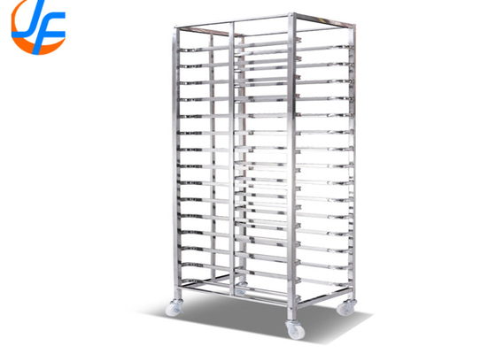 RK Bakeware China Foodservice NSF Custom 800 600 Revent Oven Rack Stainess Steel Baking Rack Trolley Bread Food Trolley