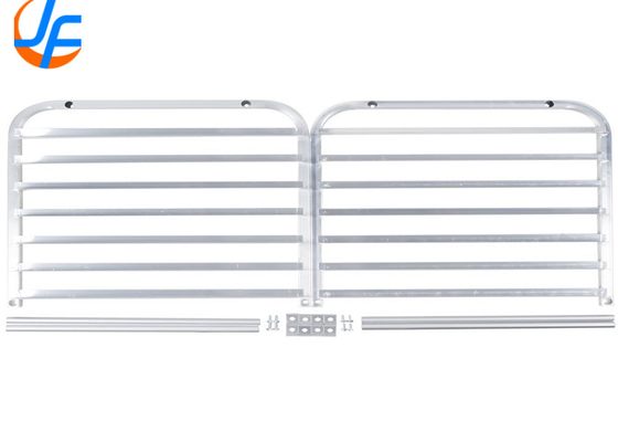 RK Bakeware China Aluminum Bakery Baking Tray Trolley High Standard Knocked Down Baking Tray Rack