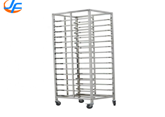 RK Bakeware China Foodservice NSF Custom Mobile Baking Tray Trolley Double Oven Rack