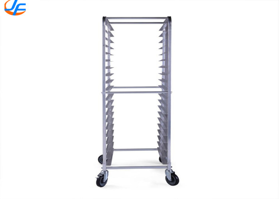 RK Bakeware China Foodservice NSF 30 Trays Stainless Steel Baking Tray Trolley Oven Rack Bread Cooling Rack