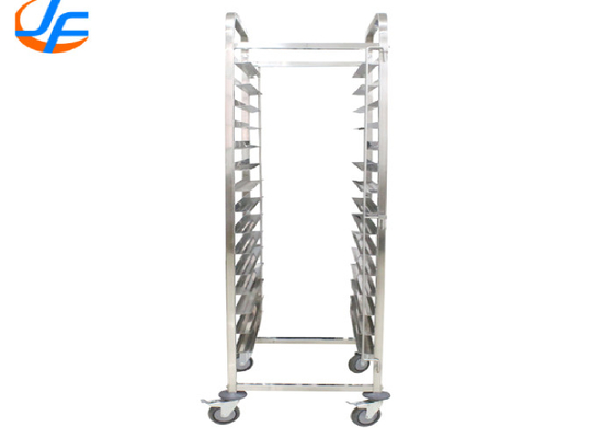 RK Bakeware China- 20 Pan End Load Stainless Steel Bun / Sheet Pan Rack - Assembled