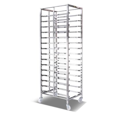 RK Bakeware China-Aluminum Bakery Bread Oven Baking Tray Cart Trolley Cake Rack Cart For Bakeware