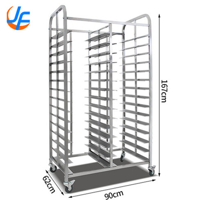 RK Bakeware China-Nesting Commercial Stainless Steel Trolley Rack / Customized Baking Rack For Industrial Bakeries