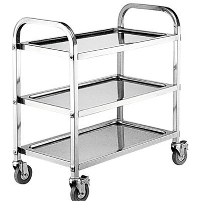                  Industry Storage Wire Frame Hand Trolley with Wheels             