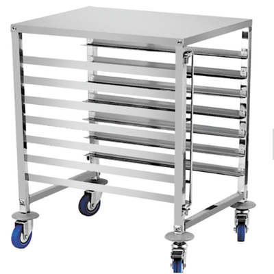                  201 304 316 Food Grade Stainless Steel 32 Trays Tray Trolly /Gastronorm Trolley/Food Trolley for Sale             