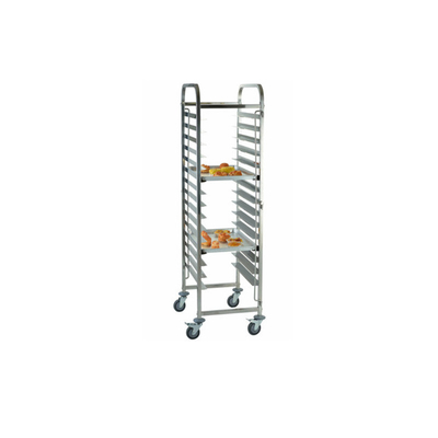 RK Bakeware China Foodservice NSF Stainless Steel Knocked-Down Mobile Tray Trolley