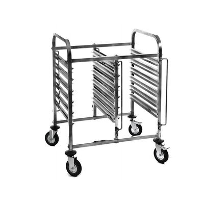 RK Bakeware China Manufacturer for Transport Stainless Steel Gastronorm Rack Small Trolley