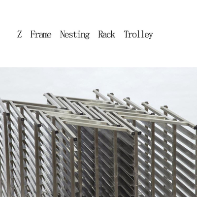 Rk Bakeware China-Stainless Steel Bakery Production for Z Frame Nesting Rack Trolley