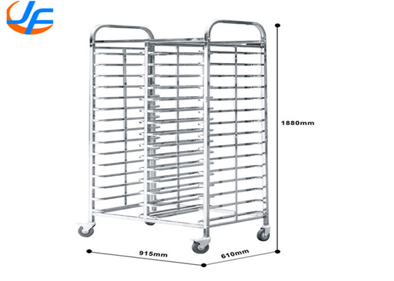 RK Bakeware China Foodservice NSF Aluminum Baking Tray Trolley Bun Pan Rack Oven Rack