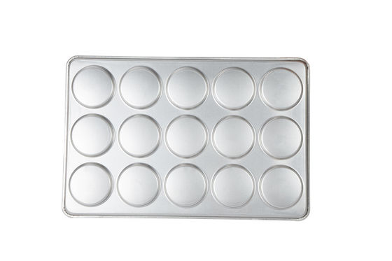 Non Stick 4 Inch 24 Convex Hamburger Bun Pans Bakeware