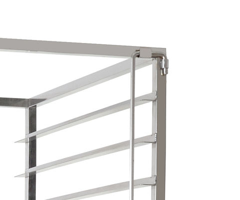 Fifteen Shelves 460x610x1780mm Stainless Steel Trolly