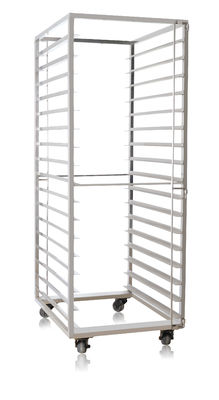 Durable 660x810x1780mm 17 Shelves Stainless Steel Trolly