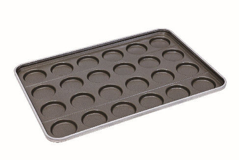 24 Cavity PTFE 600x400x35mm Hamburger Bun Tray