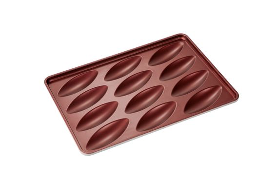 530x380x32.8mm 12 Links Croissant Aluminized Steel Baking Pans