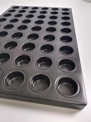 Silicone Coating   54 Cups Cupcake Mould  Muffin Cake Trays