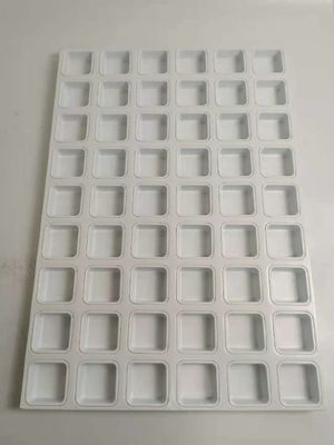 54 Cups Square Aluminum Bun Baking Pan Non Stick Silicone