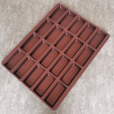 Non Toxic 20 Cavity Cake Baking Trays 1.2mm Thickness