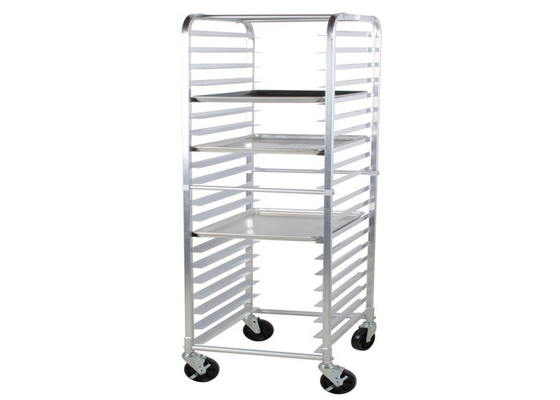 RK Bakeware China Foodservice NSF 15 Tiers Miwi Oven Stainless Steel Baking Tray Trolley